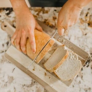 Honey Whole Wheat Discard Sandwich Bread