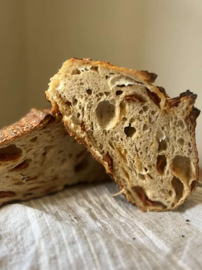 Pepperoni Mozzarella Sourdough Loaf