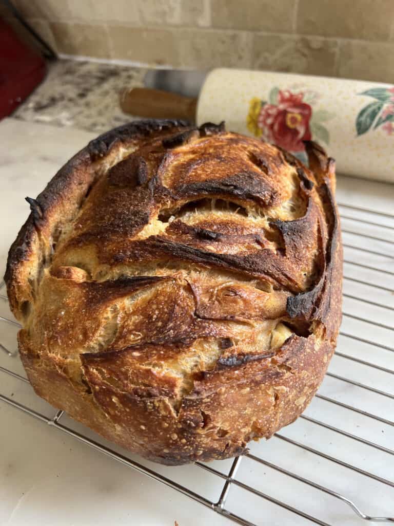 Cinnamon Roll Sourdough Loaf