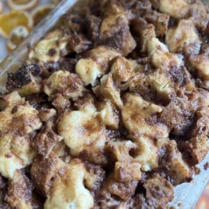 Cranberry + Orange French Toast Casserole