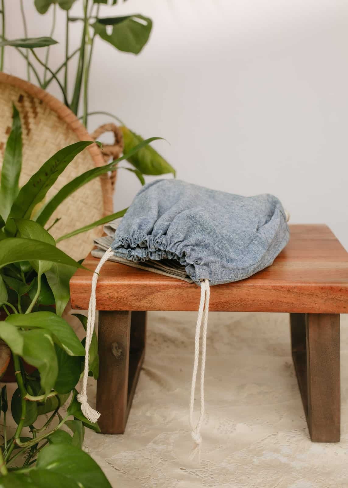 Handcrafted Linen-Cotton Bread Bag – Freshness Meets Style