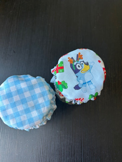 Bluey Christmas Jar Cover 🩵