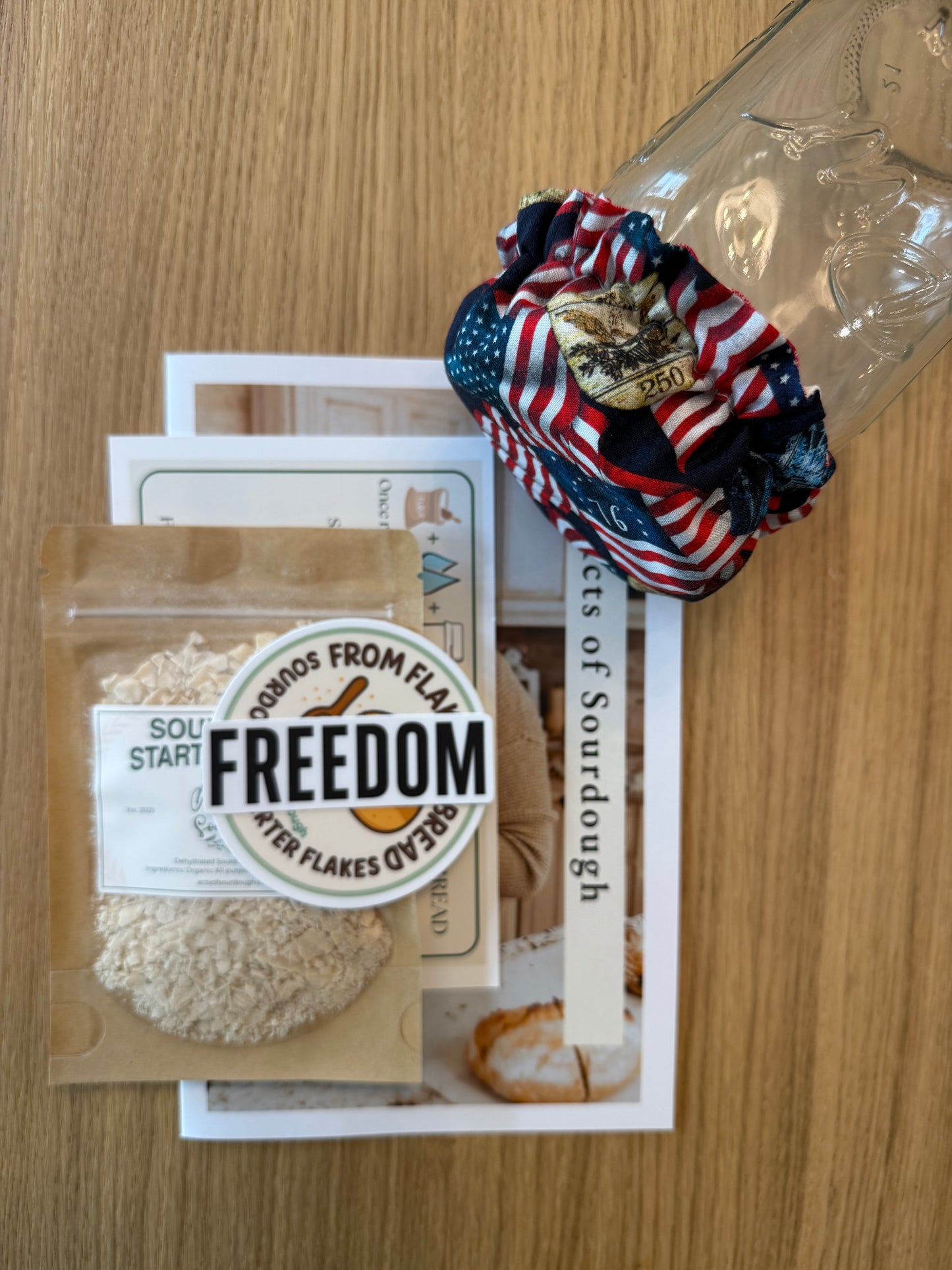 Limited-Edition Americana Sourdough Starter Kit for Beginners