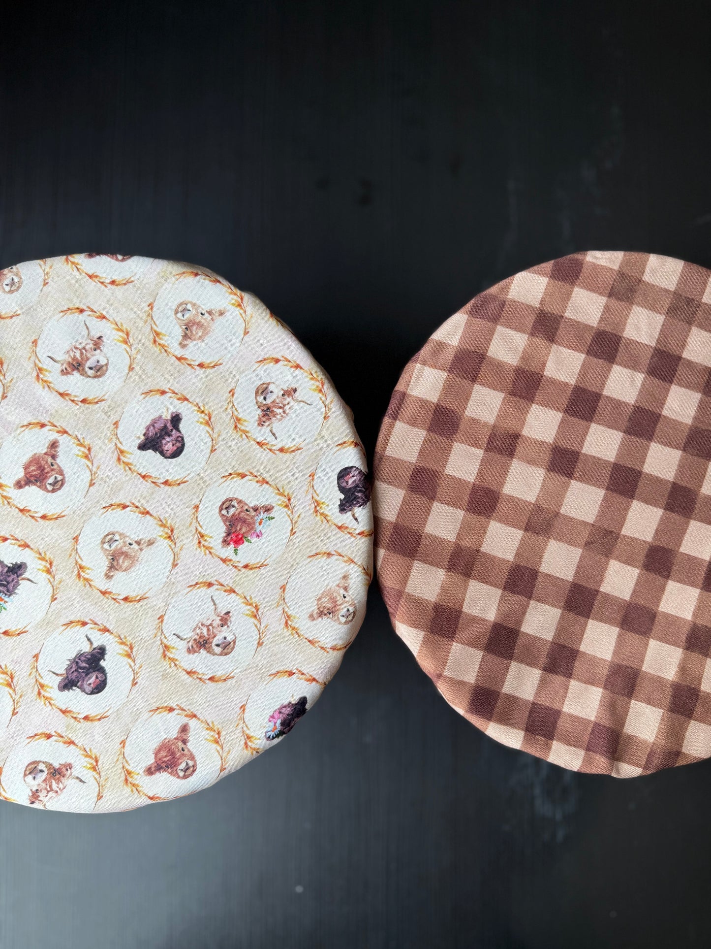 Highland Cow Bowl Cover – Highland Hooves Collection