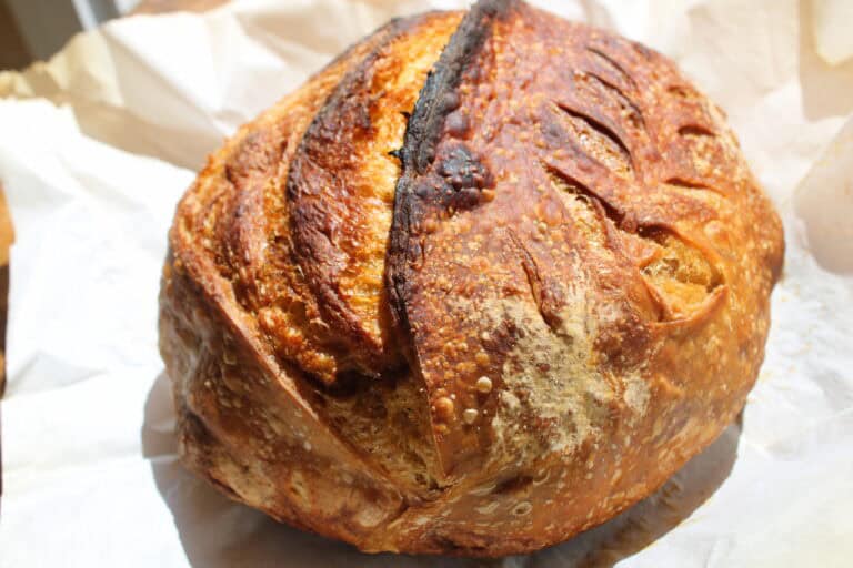 Pumpkin Cinnamon Swirl Sourdough Loaf