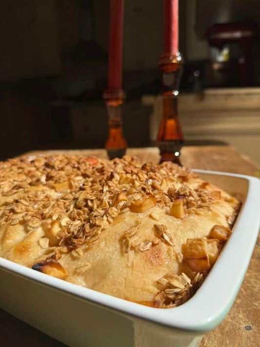 Apple Cobbler Focaccia