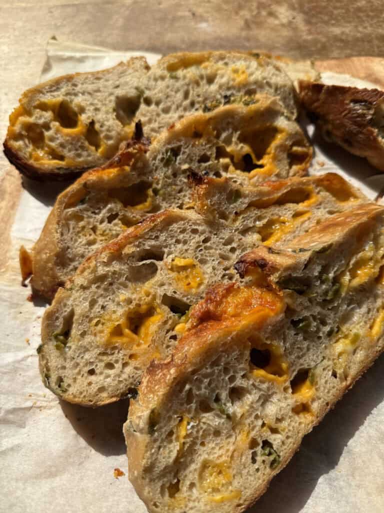 Sourdough Jalapeno Cheddar Loaf