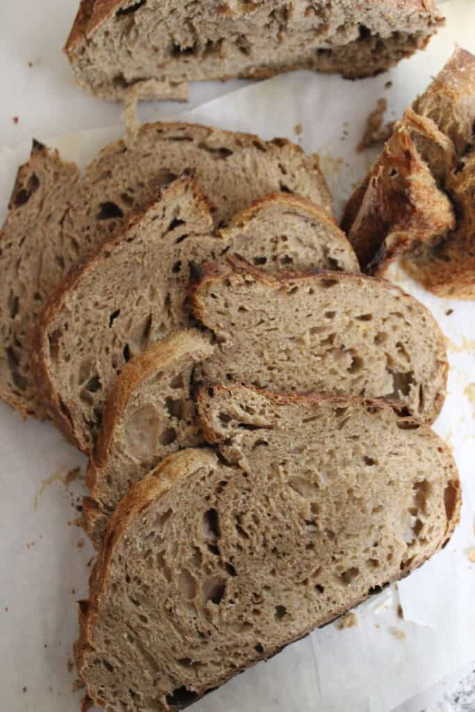 Honey Whole Wheat Sourdough