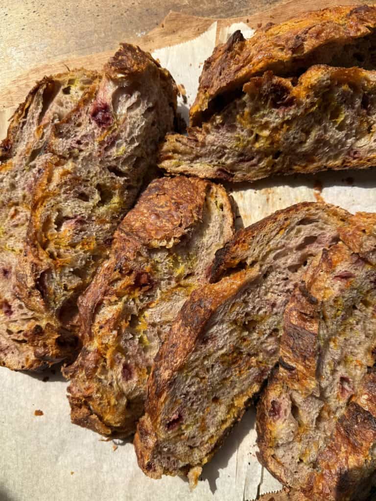 Funfetti Sourdough Loaf