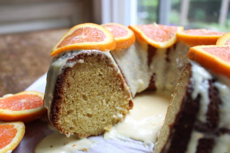 Orange Olive Oil Bundt Cake