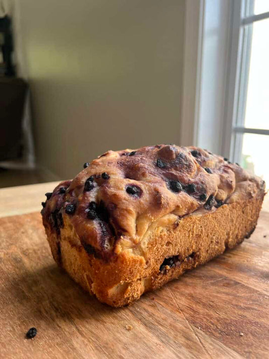 Blueberry Lemon Focaccia Sandwich Bread