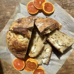 Orange Creamsicle Sourdough Loaf