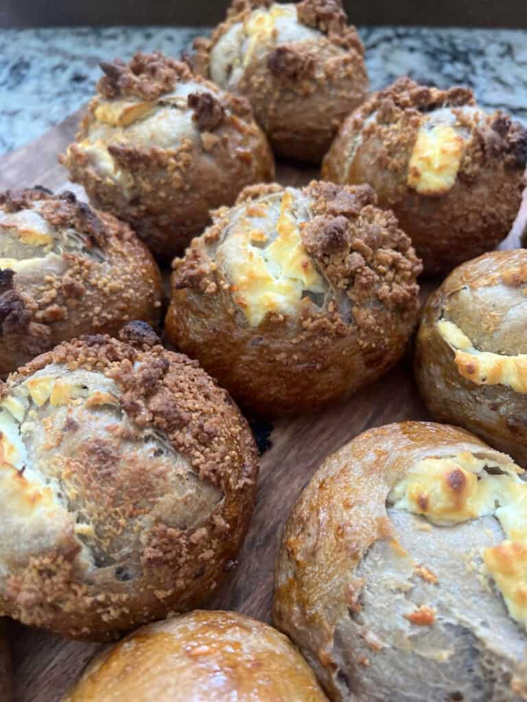 Carrot Cake Bagel Bomb