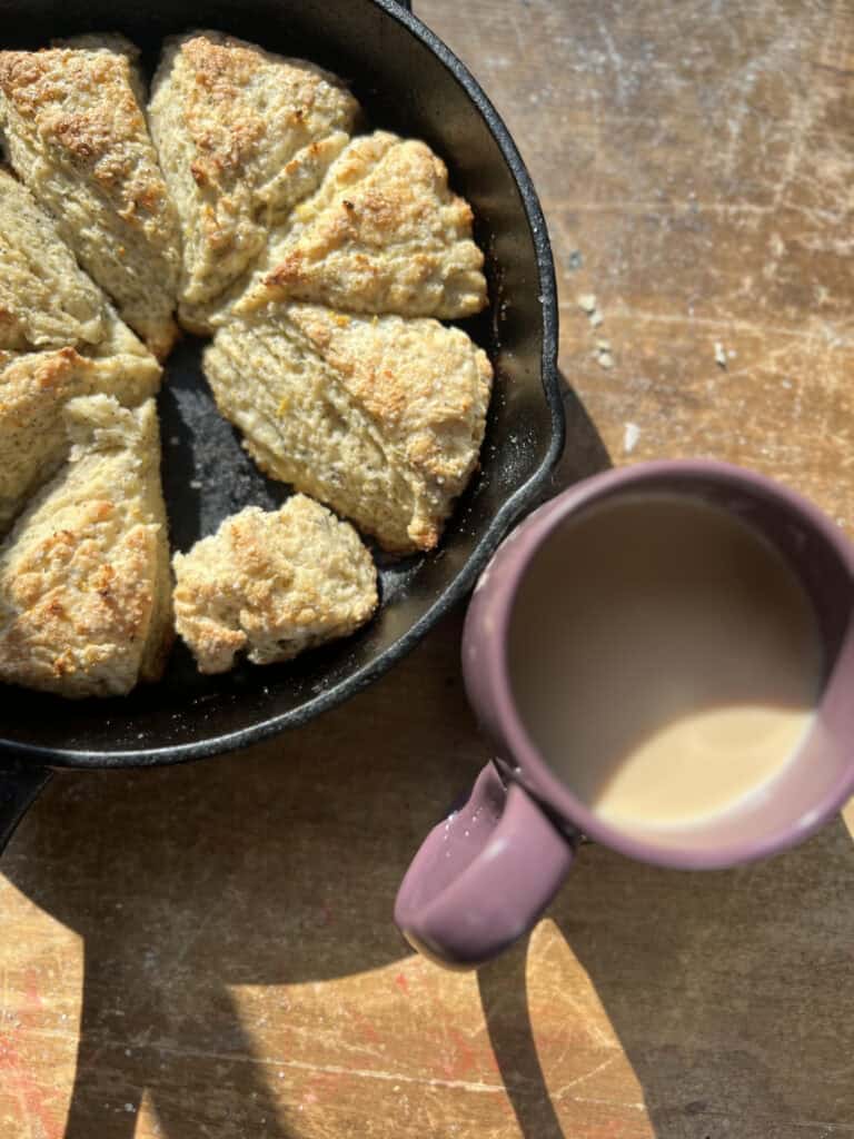 Lemon Poppyseed Scones