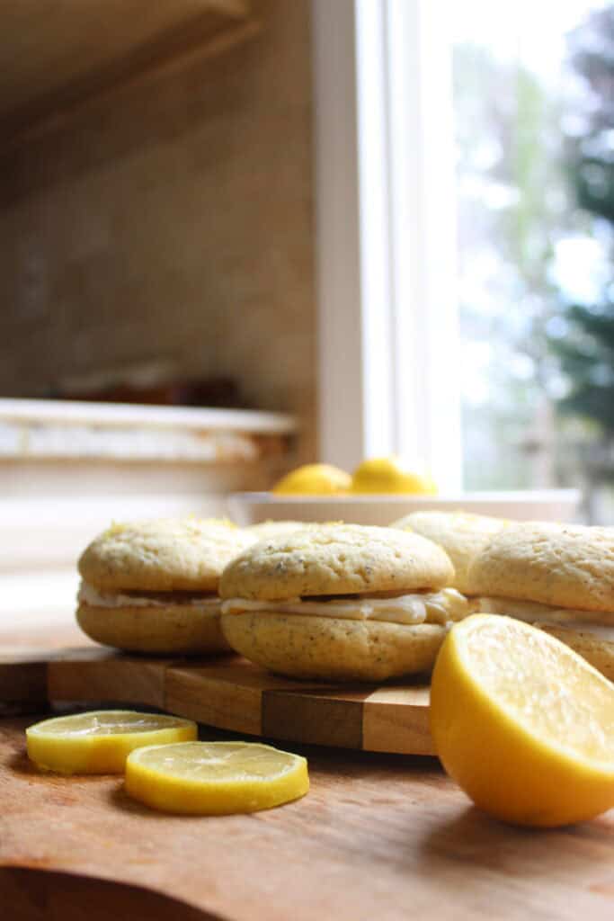 Sourdough Lemon Whoopie Pies