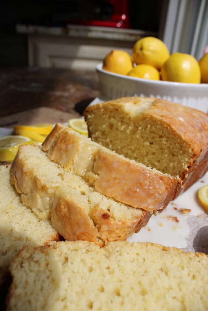 Sourdough Discard Lemon Ricotta Loaf