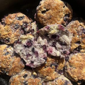 Blueberry Lemon Biscuits