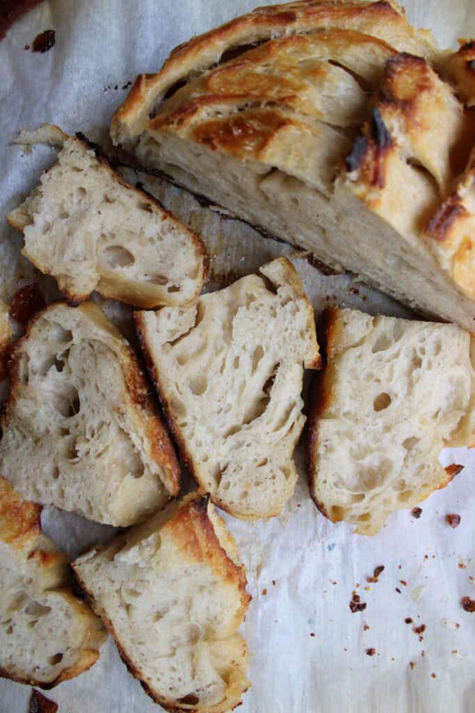 Sourdough Croissant Loaf