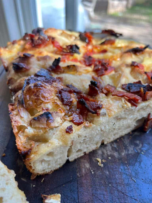 Maple Bacon Focaccia