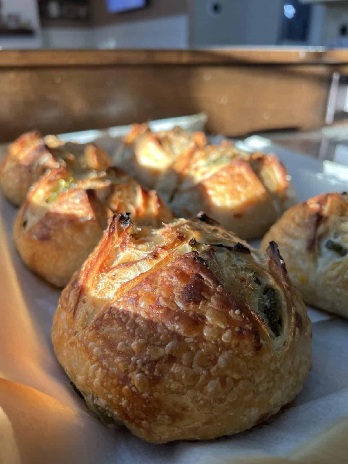 Mini Jalapeno Cheddar Loaves