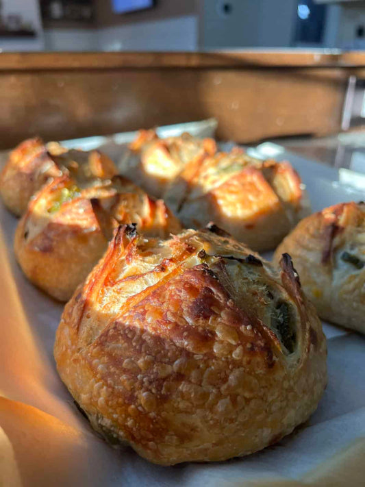 Mini Jalapeno Cheddar Loaves