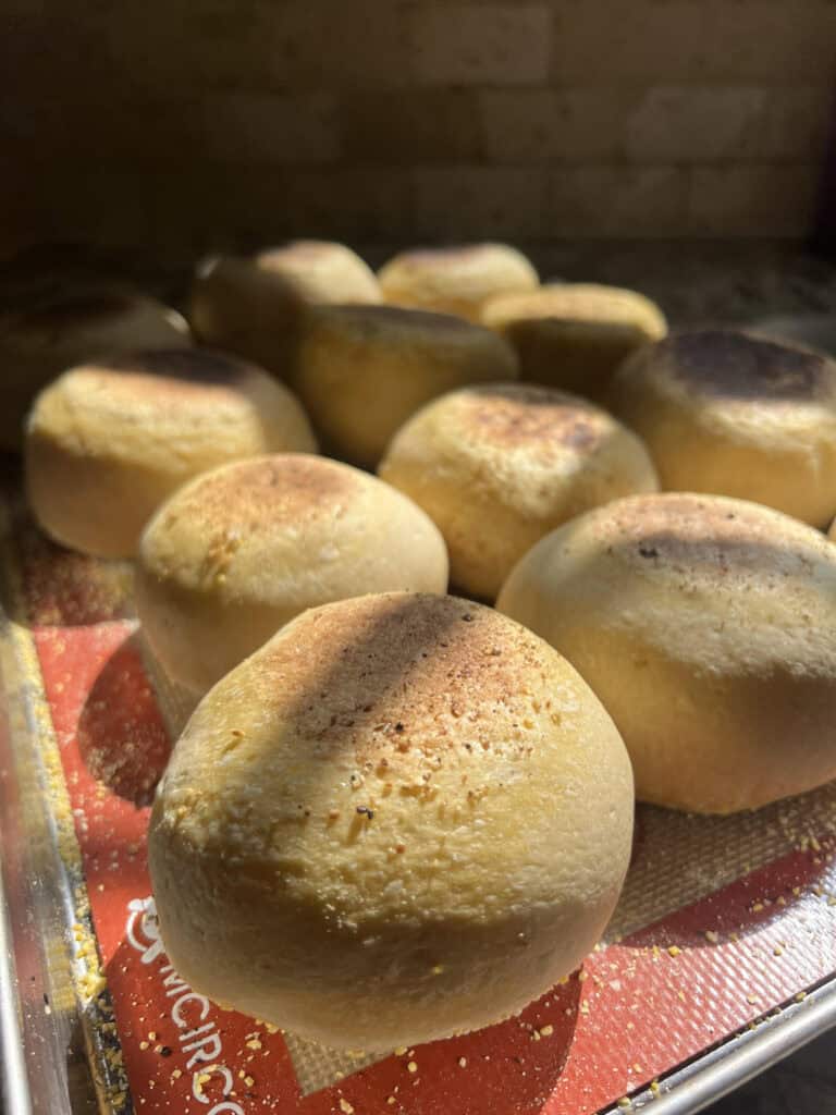 Pumpkin English Muffins
