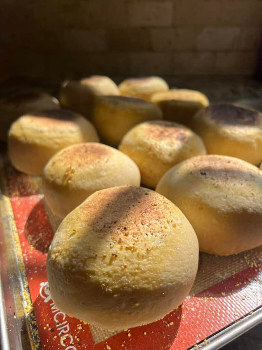 Pumpkin English Muffins
