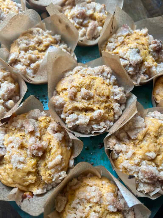Banana Pumpkin Muffins