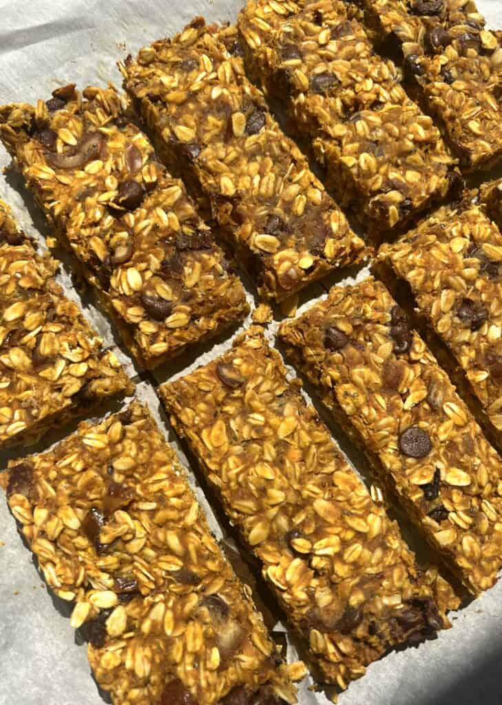Sourdough Pumpkin Granola Bars