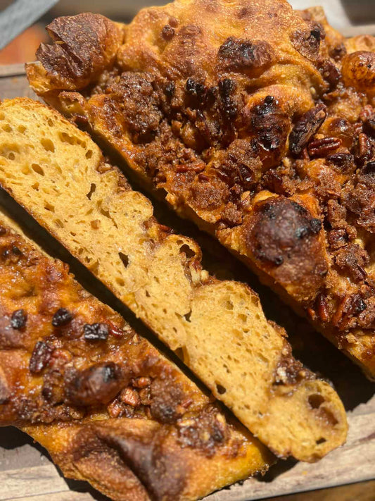 Pumpkin Pie Focaccia