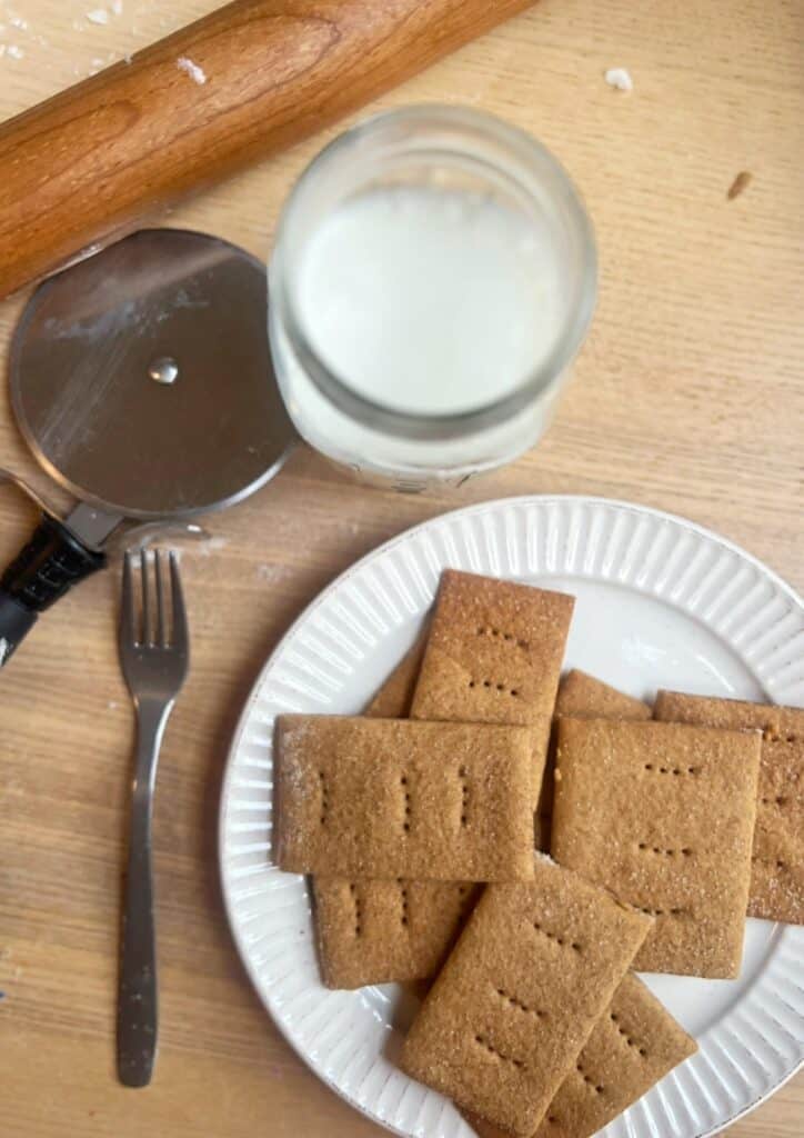 Sourdough Discard Graham Crackers