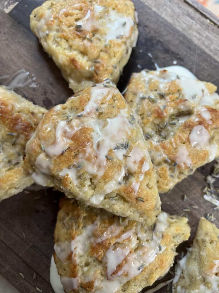 Lemon Lavender Scones