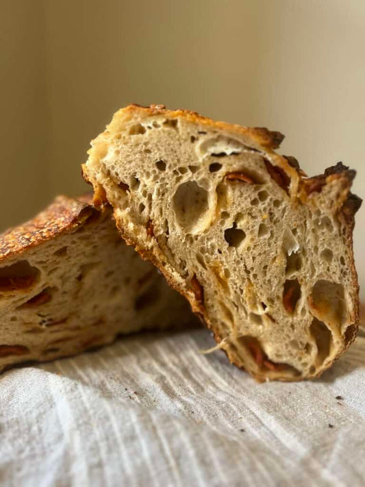 Pepperoni Mozzarella Sourdough Loaf