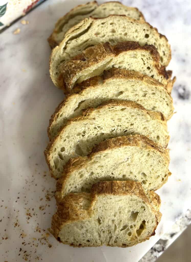 Pesto Mozzarella Sourdough Loaf