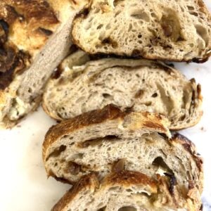 French Onion Sourdough Loaf