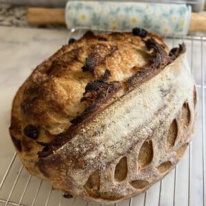Cranberry + Orange Sourdough Loaf