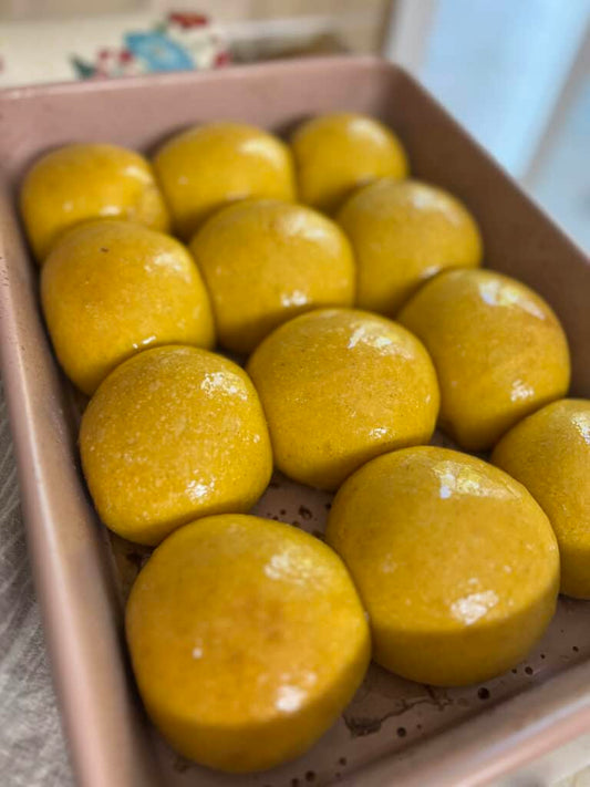 Sourdough Sweet Potato Dinner Rolls