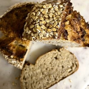 Honey Oat Sourdough Loaf