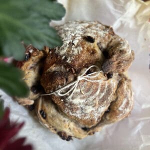 Cranberry + Walnut Stuffed Sourdough Turkey