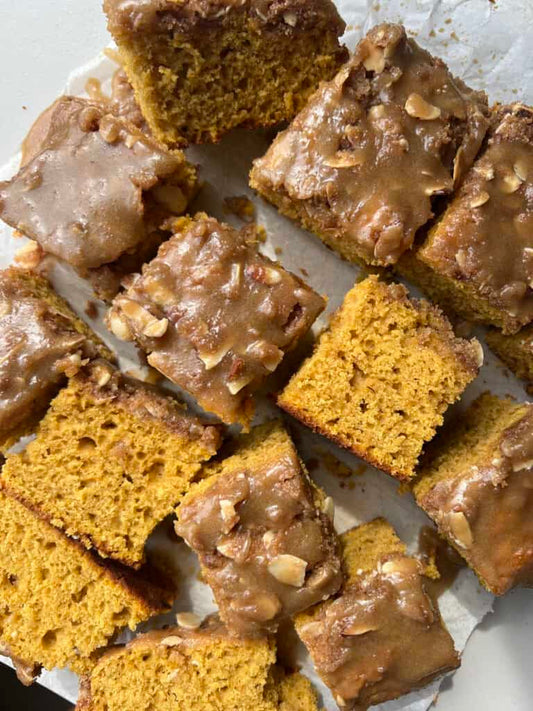 Sourdough Discard Pumpkin Coffee Cake