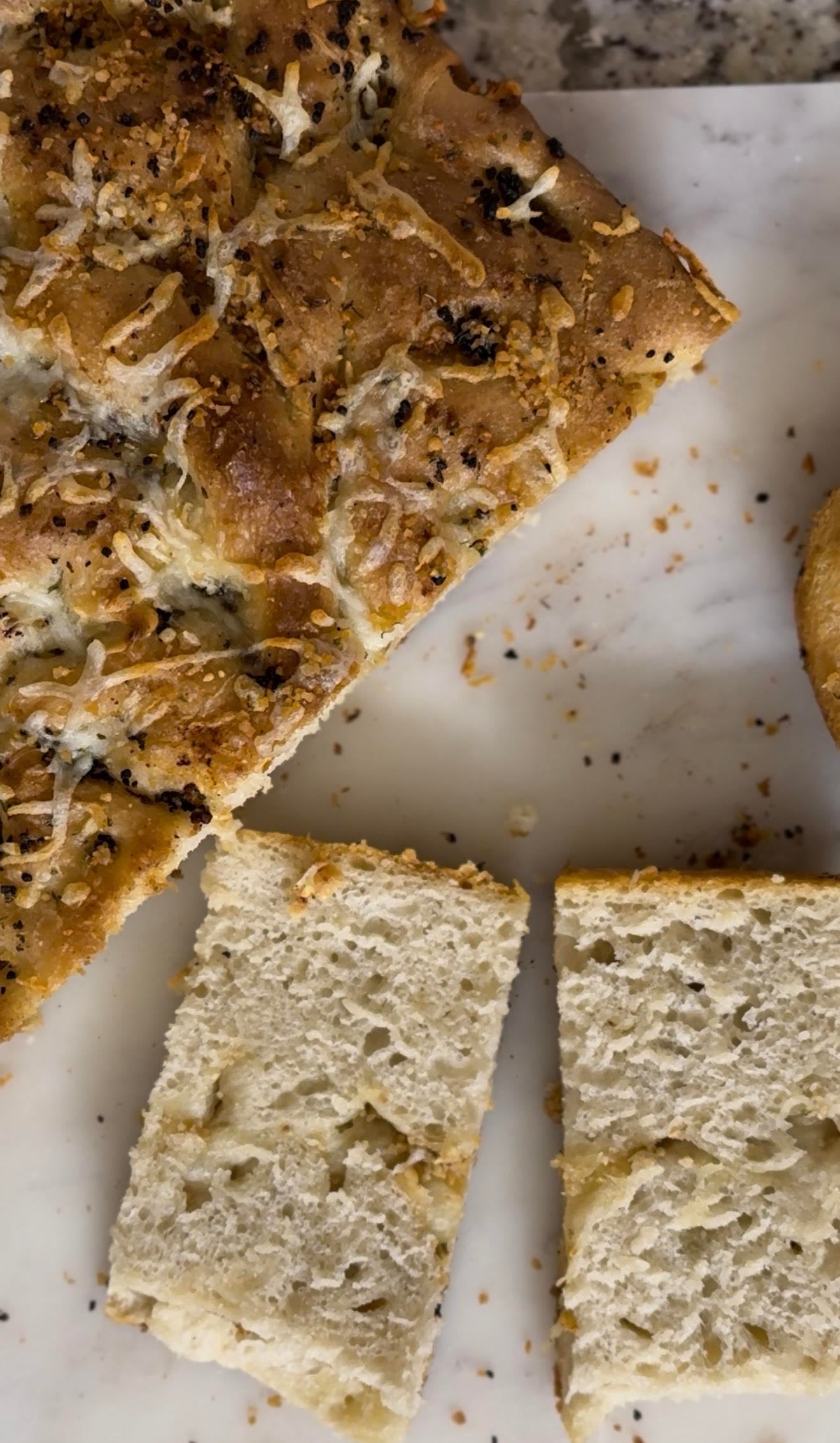 Garlic Parmesan Focaccia