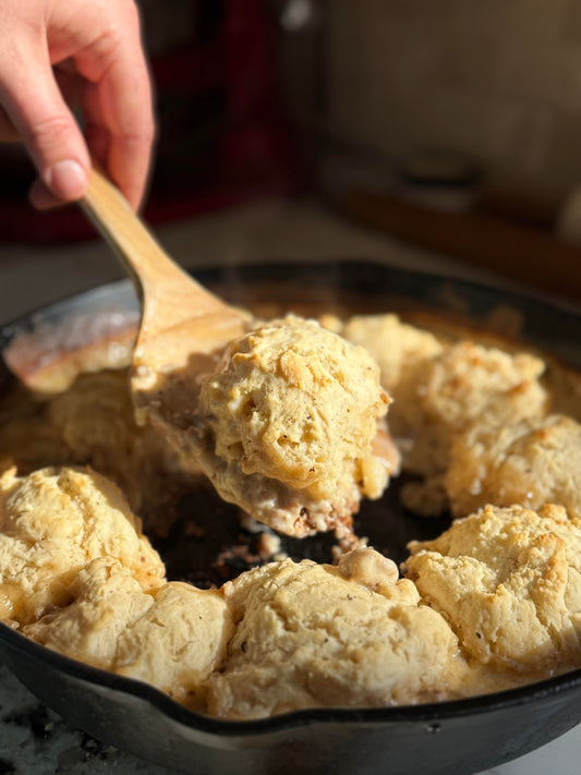 Biscuits and Gravy Casserole