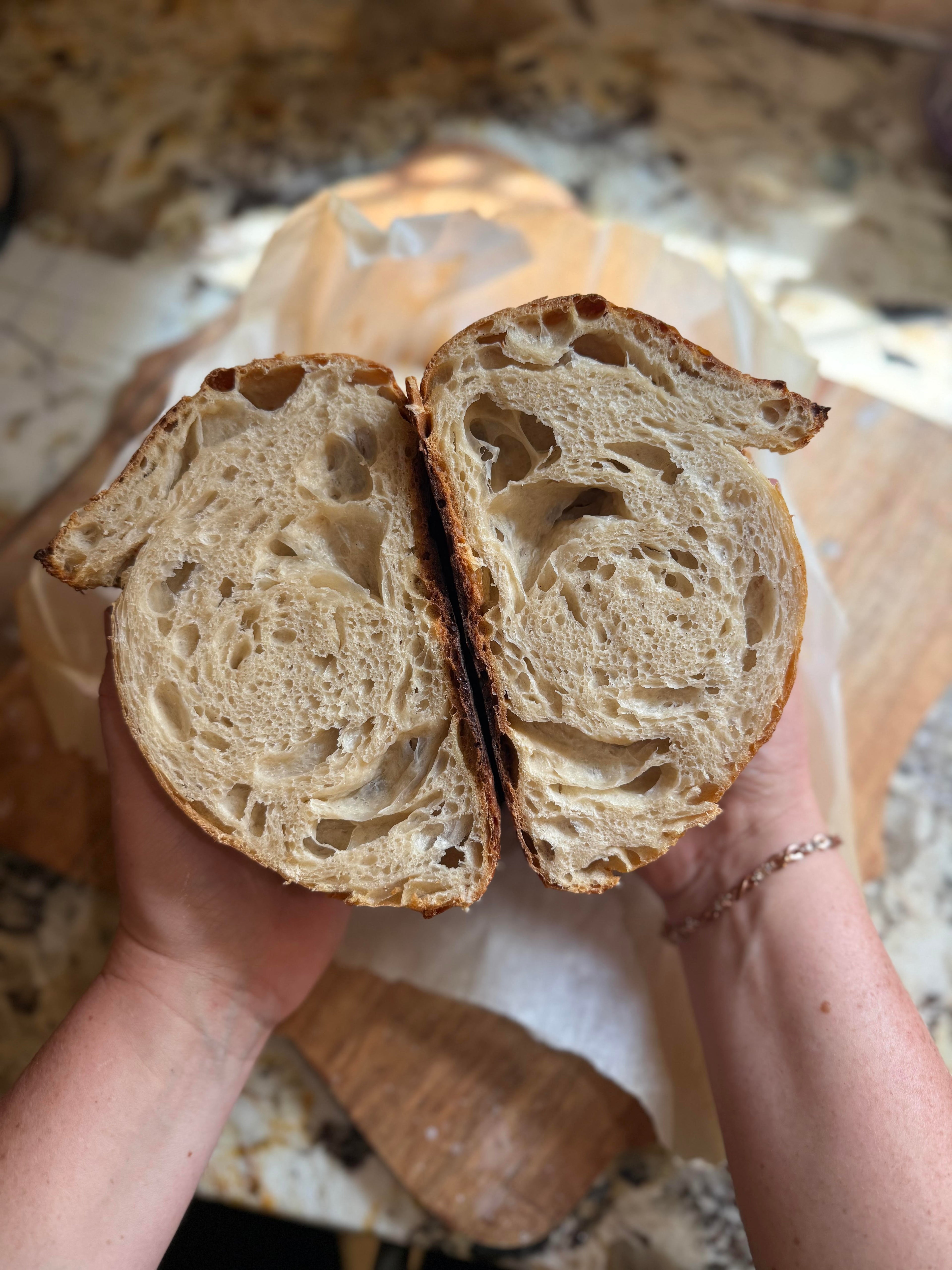 Vanilla Protein Sourdough Bread