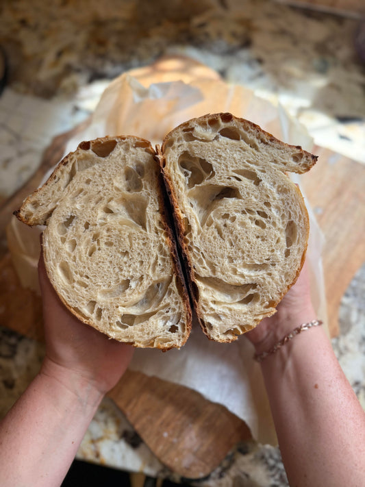 Vanilla Protein Sourdough Bread
