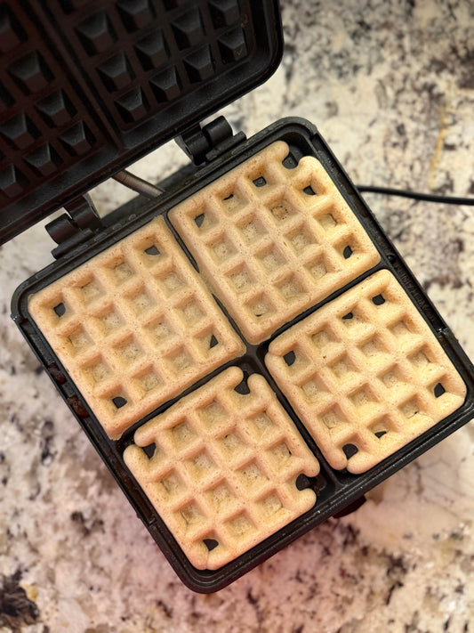 Fluffy Sourdough Pancakes with Protein Boost