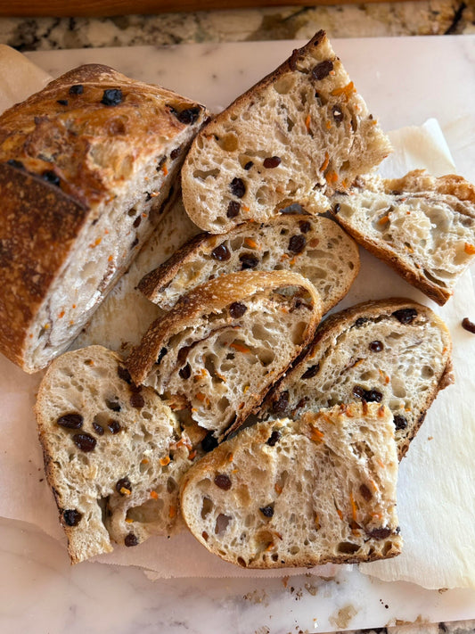 Carrot Cake Sourdough Loaf