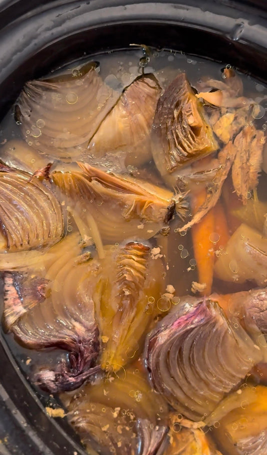 Crock Pot Turmeric Bone Broth