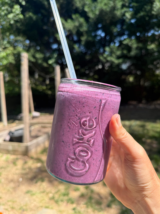 Wild Blueberry Spinach Smoothie
