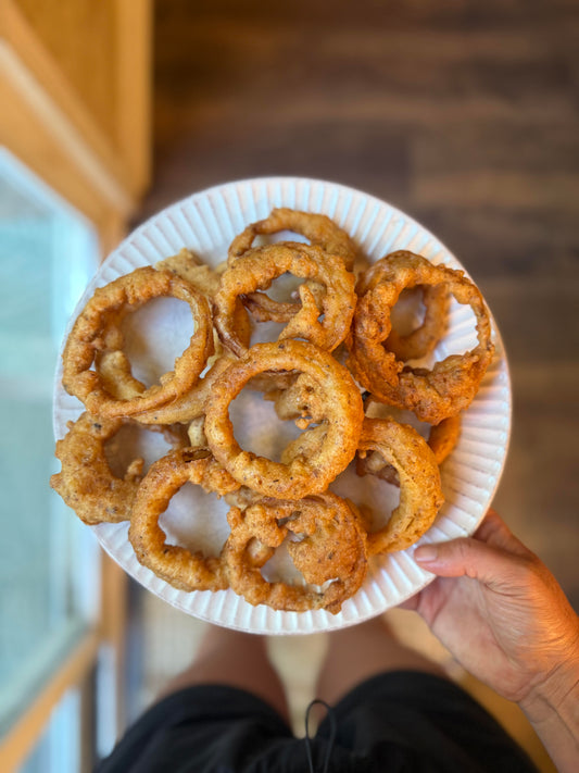 Sourdough Onion Rings