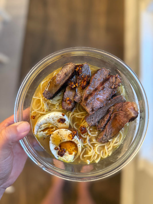 Savory Steak Ramen 